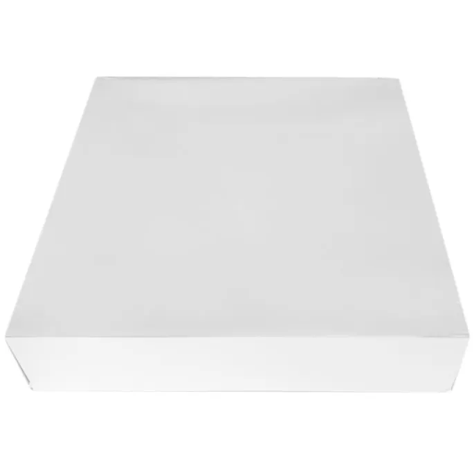 Caja para roscón de Reyes blanca 39,5 cm