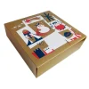 Caja para roscón de Reyes con frontal abatible 31 x 31 x 10 cm