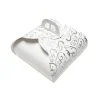 Caja para tarta blanca con asa Francel 26 x 26 x 13 cm
