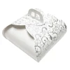 Caja para tarta blanca con asa Francel 32 x 32 x 13 cm