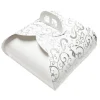Caja para tarta blanca con asa Francel 36 x 36 x 13 cm