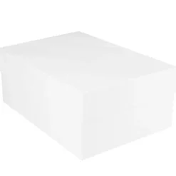 Caja para tarta blanca con tapa 46 x 35,5 x 15 cm - Sweetkolor