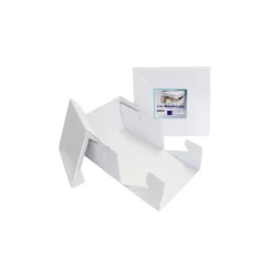 Caja para tarta blanca con tapa 15,2 x 15,2 x 15 cm - PME