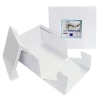 Caja para tarta blanca con tapa 38 x 38 x 15 cm - PME