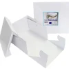 Caja para tarta blanca con tapa 45,5 x 45,5 x 15 cm - PME