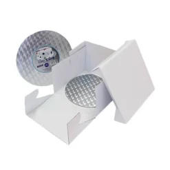 Caja para tarta con plato base 25,4 x 25,4 x 15 cm - PME