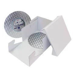 Caja para tarta con plato base 30,5 x 30,5 x 15 cm - PME
