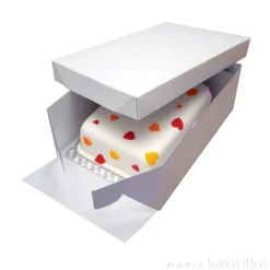 Caja para tarta con tapa y bandeja 33 x 22,8 x 15 cm - PME