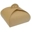 Caja para tarta kraft con asa 32 x 32 x 11 cm