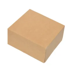 Caja para tarta kraft cuadrada 26 x 26 x 10 cm