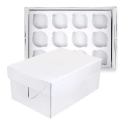 Caja rectangular alta 12 cupcakes 32,5 x 22,5 x 14 cm - PME