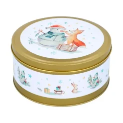 Cajas de lata zorro Navidad (3) - Birkmann