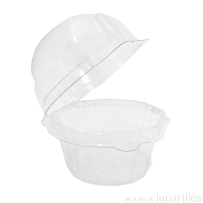 Cajas de plástico para 1 muffin (10)