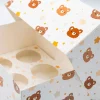Cajas para 6 cupcakes con ventana ositos 23 x 17 x 10 cm (2)
