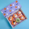 Cajas para 6 cupcakes con ventana calabazas fantasmas Halloween 23 x 17 x 10 cm (2)
