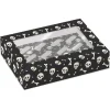 Cajas para 12 cupcakes con ventana calaveras Halloween 33 x 23 x 10 cm (2)