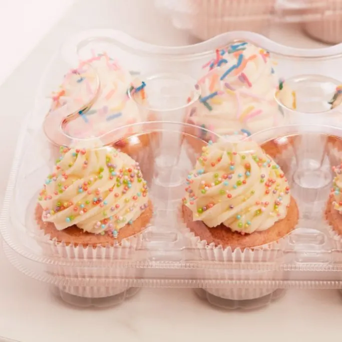 Cajas para 6 cupcakes 25 x 17 x 9 (3) cm- PME