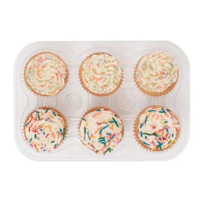 Cajas para 6 cupcakes 25 x 17 x 9 (3) cm- PME