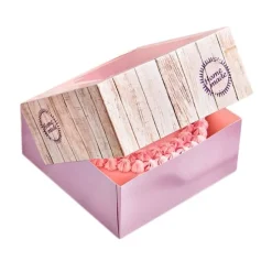Cajas para tarta Madera 26 x 26 x 12 cm (2) - Funcakes