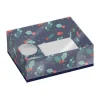 Cajas tarta 15 cm + 2 cupcakes con ventana hojas de acebo Navidad 26 x 20 x 8 cm (2)