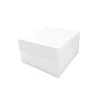 Caja tarta blanca con tapa 15,5 x 15,5 x 15,5 cm