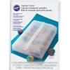 Caja traslúcida para 12 mini cupcakes 33 x 24 x 8 cm - Wilton