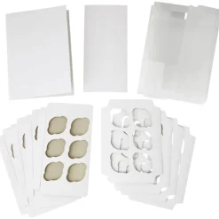 Caja traslúcida para 12 mini cupcakes 33 x 24 x 8 cm - Wilton