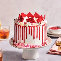 Cake Drip rojo 180 g - Funcakes