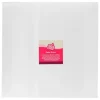 Cake drum cuadrado blanco 40,3 cm, grosor 12 mm - Funcakes