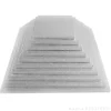Cake drum cuadrado plateado 35,5 cm, grosor 12 mm
