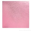 Cake drum cuadrado rosa 30 cm, grosor 12 mm - Decora