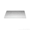 Cake drum rectangular plateado 45 x 35 cm, grosor 12 mm
