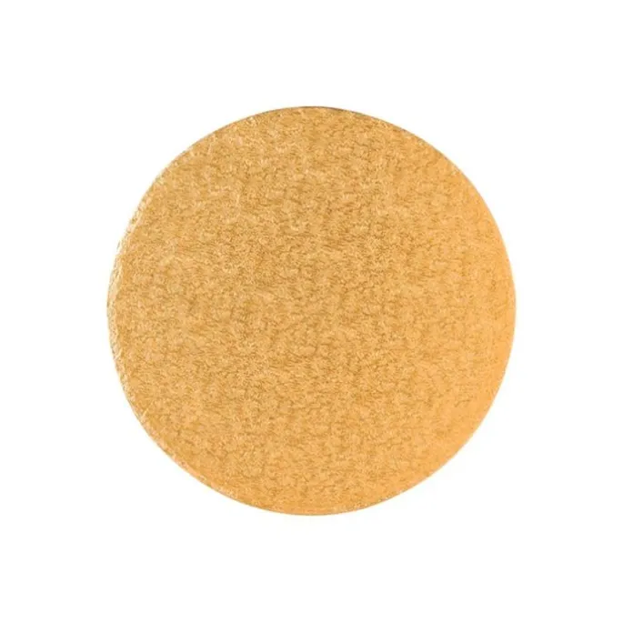 Cake drum redondo dorado 20,5 cm, grosor 3 mm - Decora