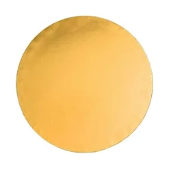 Cake drum redondo dorado 28 cm, grosor 12 mm - Decora