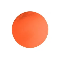 Cake drum redondo naranja 20 cm, grosor 12 mm