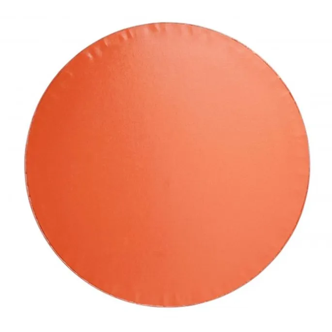 Cake drum redondo naranja 25 cm, grosor 12 mm