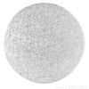 Cake drum redondo plateado 30,5 cm, grosor 4 mm