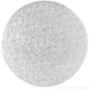 Cake drum redondo plateado 35,5 cm, grosor 4 mm