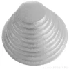 Cake drum redondo plateado 35,5 cm, grosor 12 mm