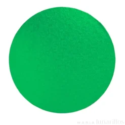 Cake drum redondo verde oscuro 25,3 cm, grosor 12 mm