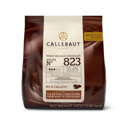 Callets Chocolate con leche 33,6% 400 gr - Sin gluten - Callebaut