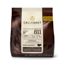 Callets Chocolate negro 54,5% 400 gr - Sin gluten - Callebaut