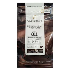 Callets Chocolate negro 54,5% 1 kg - Sin gluten - Callebaut