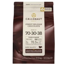 Callets Chocolate negro 70,5% 2,5 kg - Sin gluten - Callebaut