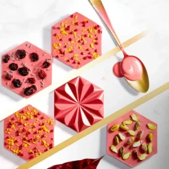 Callets Chocolate Ruby rosa 32,8% 2,5 kg - Sin gluten - Callebaut