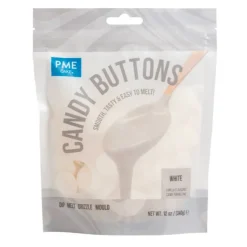 Candy Buttons blanco 340 g - PME