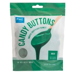 Candy Buttons verde 340 g - PME