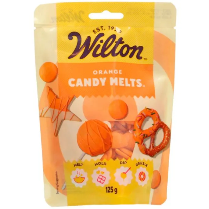 Candy Melts naranja 125 g - Wilton