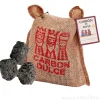 Carbón dulce en saco arpillera 100 gr - Sin gluten - Pifarré