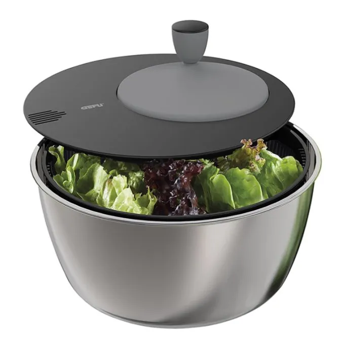 Centrifugadora escurridora para ensaladas Rotare - Acero inoxidable - Gefu